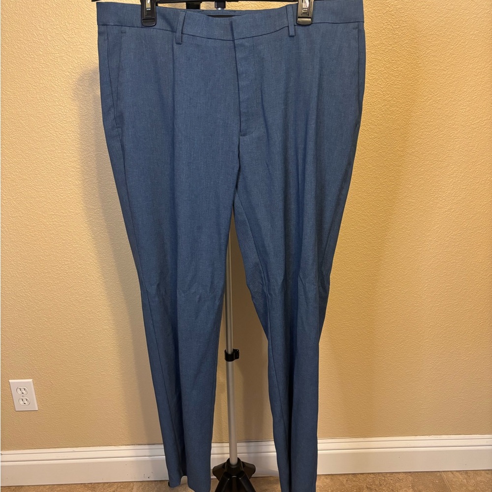 Kenneth Cole Men's Slate‎ Blue Dress Pants
